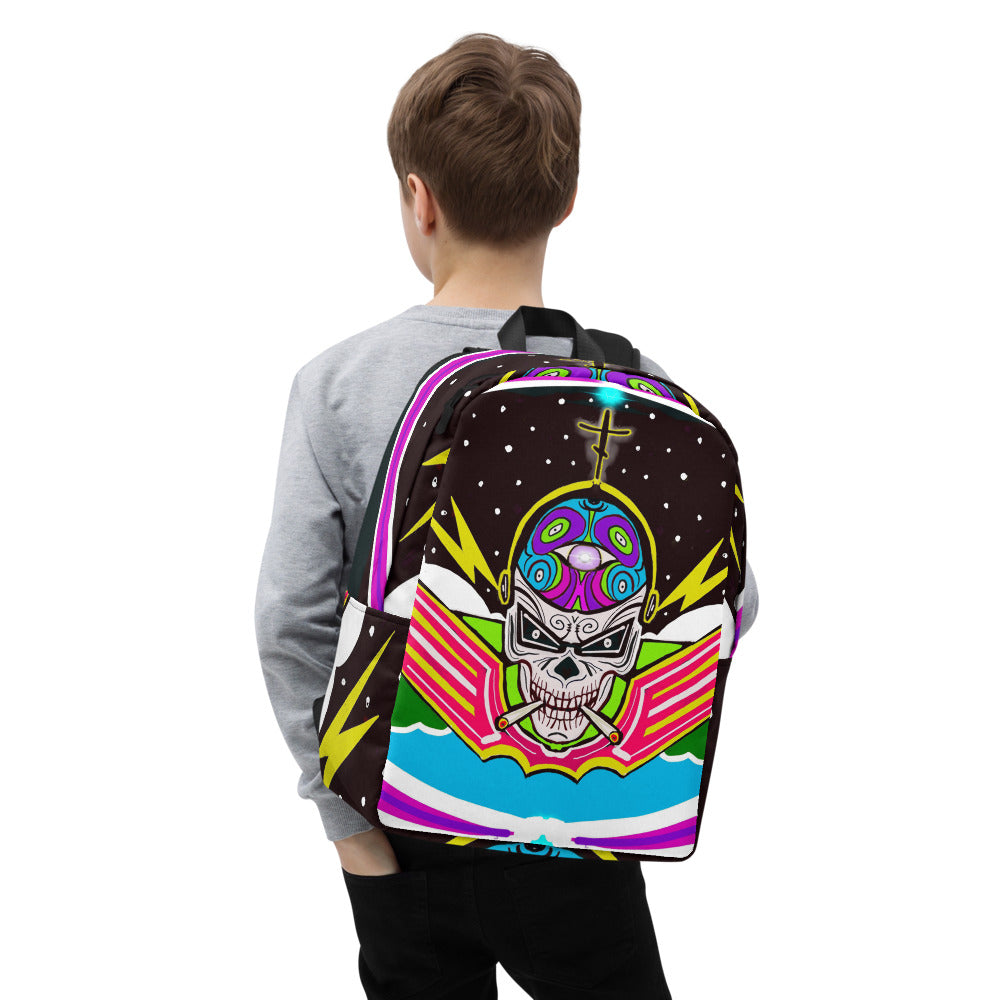 Sound Med "Cosmic Skull" Minimalist Backpack