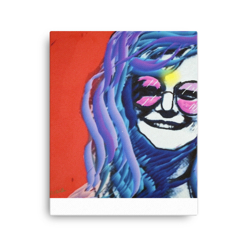 Woodstock "Janis" Canvas Art Print